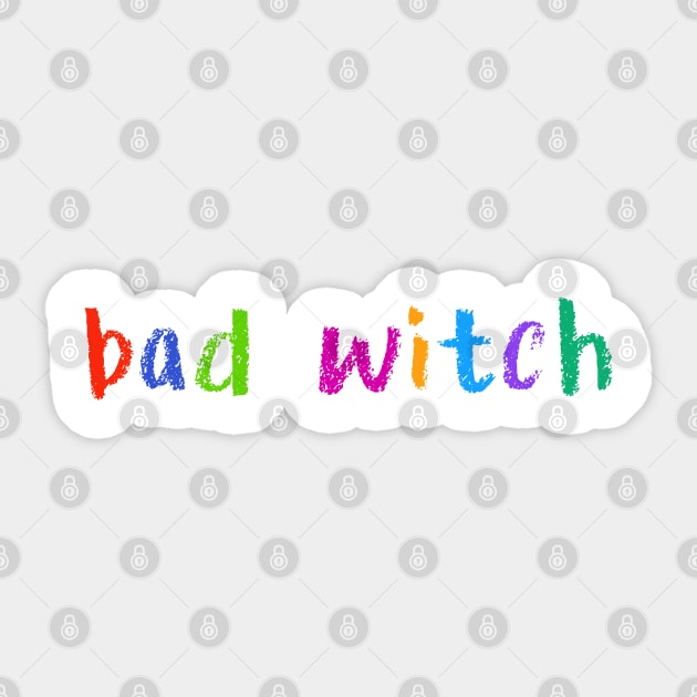 bad witch Sticker by NSFWSam